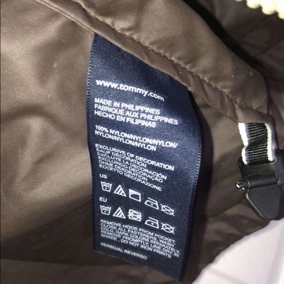 Vintage Brown Tommy Hilfiger Zip Up - Picture 7 of 7